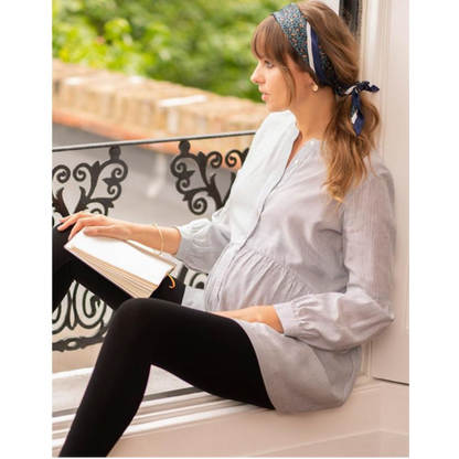 Seraphine graviditetsleggings i bambus - Tammy Overbump - Sort - Graviditetstøj - MamaMilla