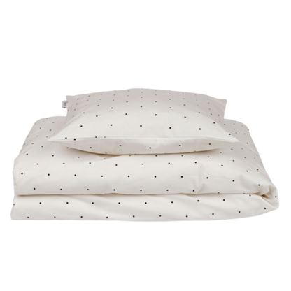 Liewood babysengetøj i økologisk bomuld - Classic dot creme de la creme - Babysengetøj - MamaMilla
